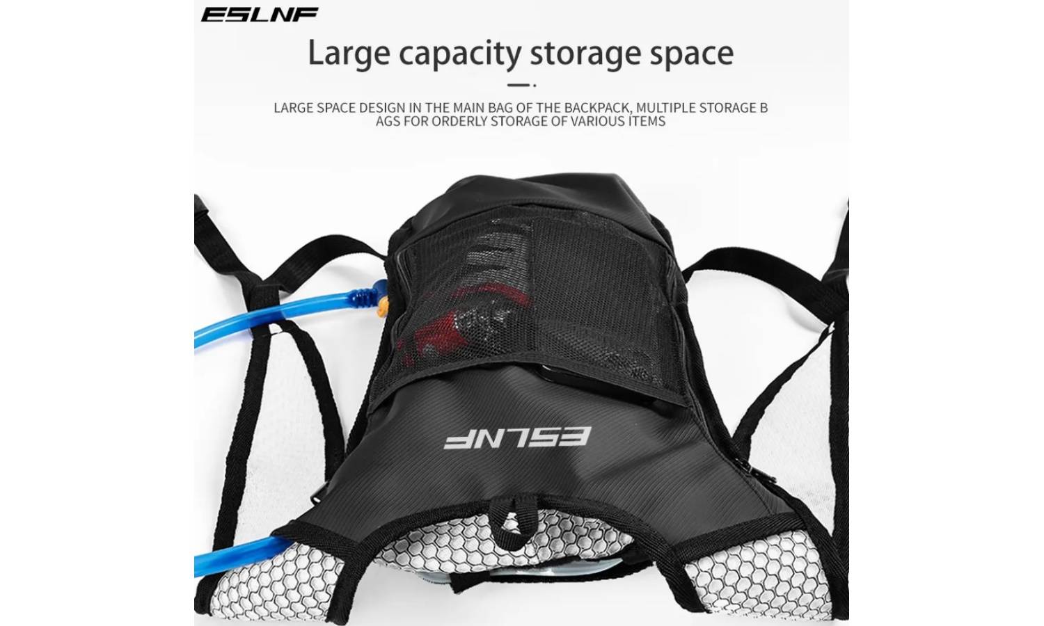 Рюкзак EsLNF Riding з гідропаком, чорний 5 Рюкзак EsLNF Riding з гідропаком, чорний 5