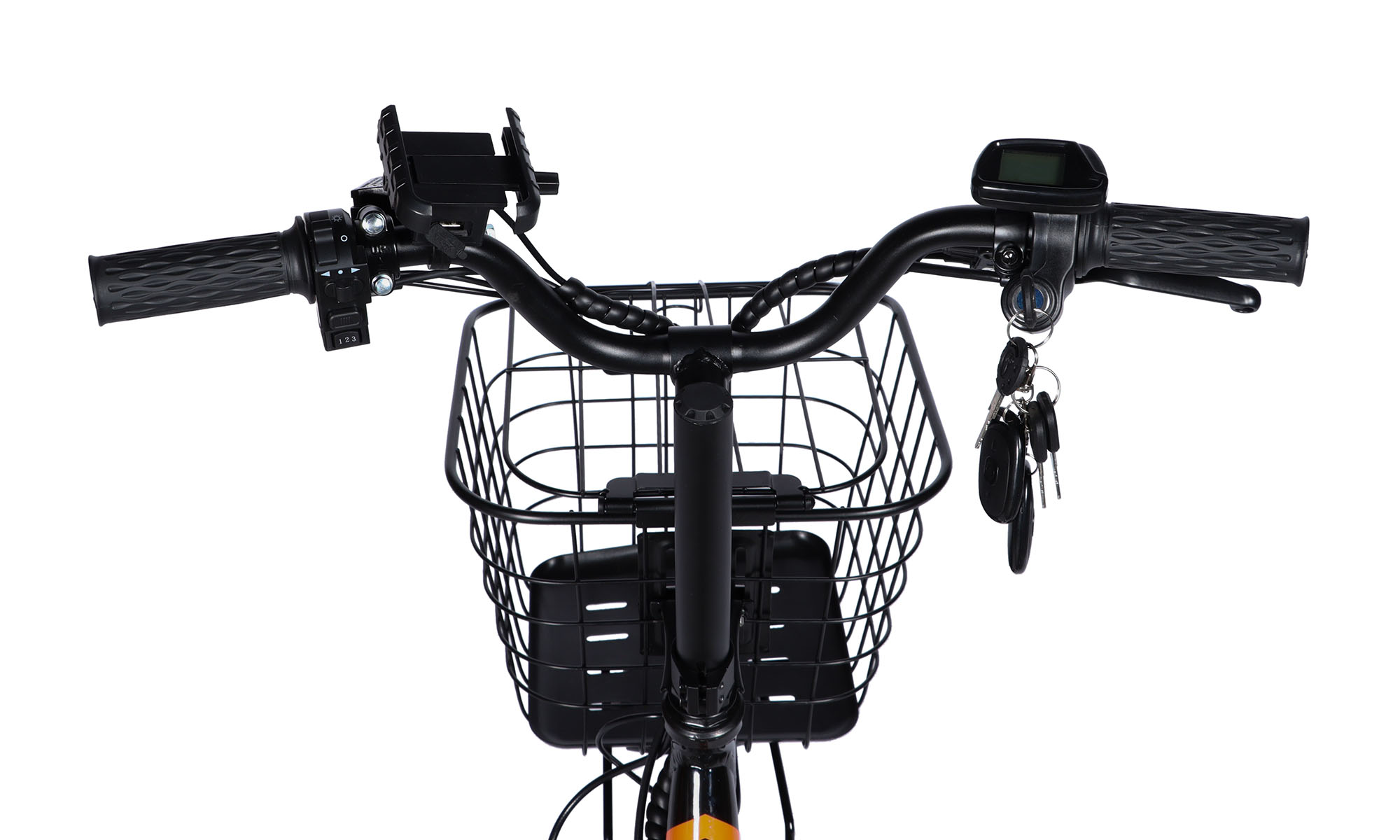 Велосипед з електроприводом SPACE eELDORADO DD FR 18", розмір S рама 15" 48B 10А*ч 500Вт, 2025 чорний 2