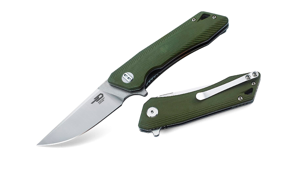 Фотография Складной нож Bestech Knife THORN зеленый