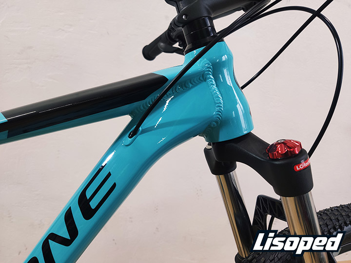 Фотографія Велосипед 27,5" Cyclone AX (2020) 2020 блакитний 5