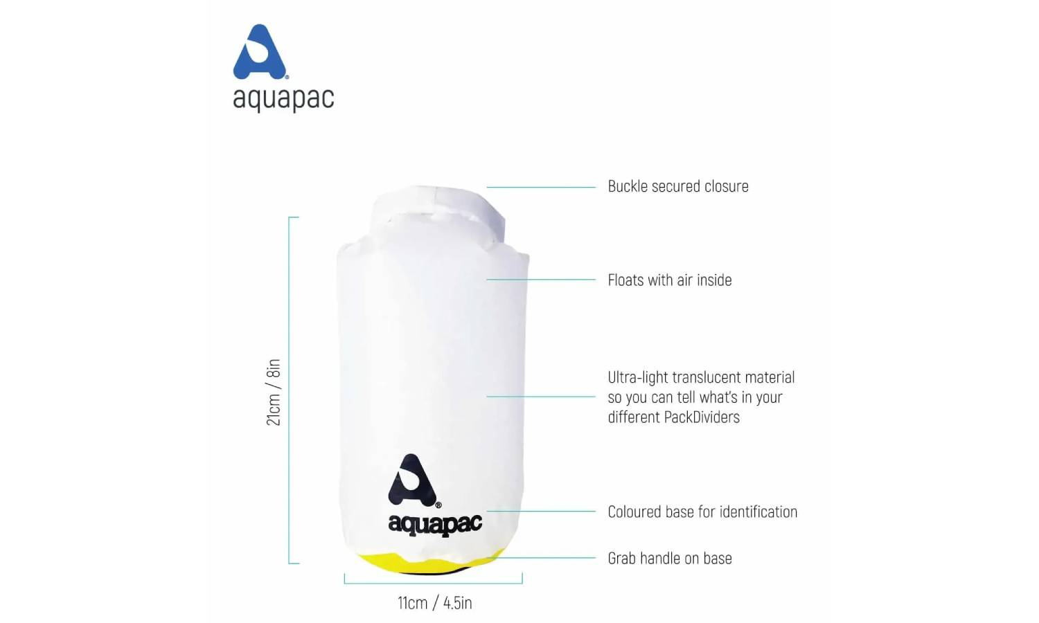 Гермомешок AQUAPAC PackDivider™ 2L 3