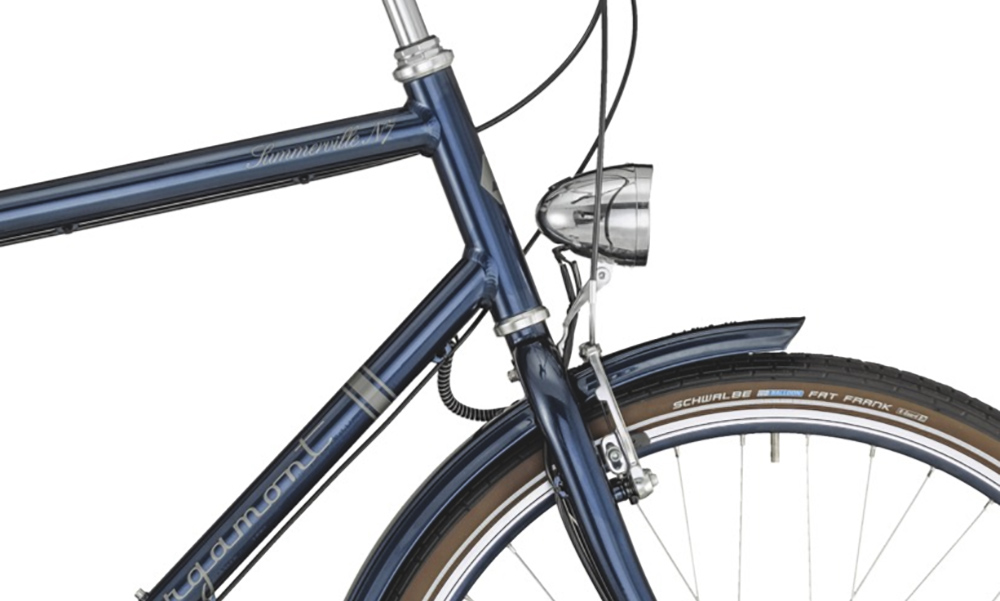 Фотографія Велосипед Bergamont Summerville N7 FH Gent 28" (2021) 2021 blue 3