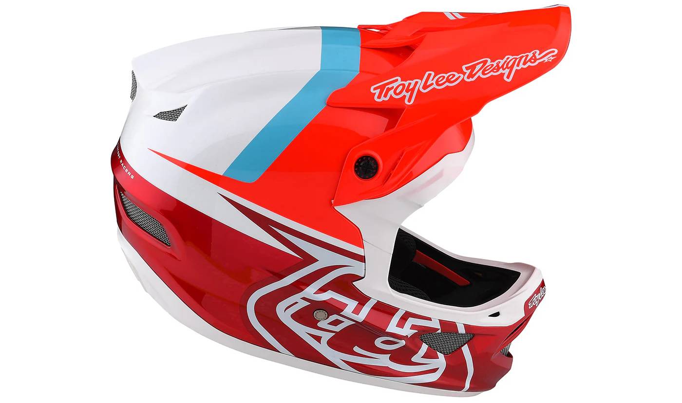 Вело шолом TLD D3 FIBERLITE розмір L (58-59 см) Slant Red 6