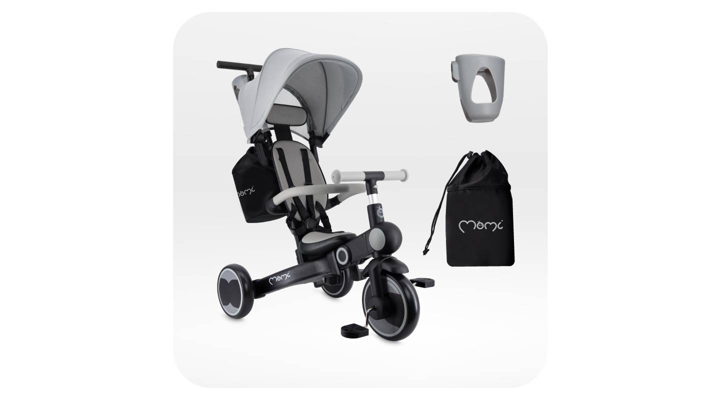 Трехколесный велосипед MoMi SOLIVIA Gray 17