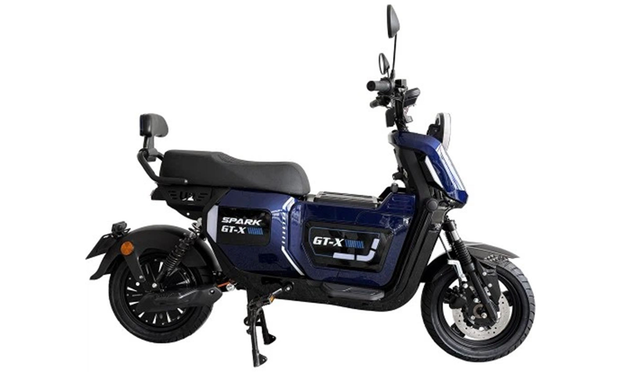 Велосипед с электромотором SPARK GT-X 12", рама 16", 72V/1500W/20Ah LiFePO4, синий Велосипед с электромотором SPARK GT-X 12", рама 16", 72V/1500W/20Ah LiFePO4, синий