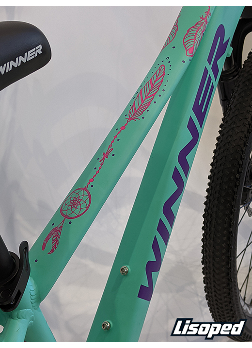 Велосипед Winner BETTY 24” (2021) 2021 Розовый