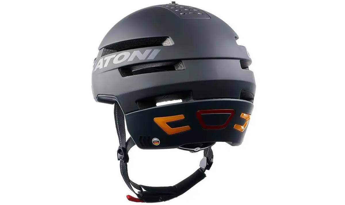 Велошлем Cratoni SmartRide 1.2 размер S/M (54-58 см) чёрный матовый 8