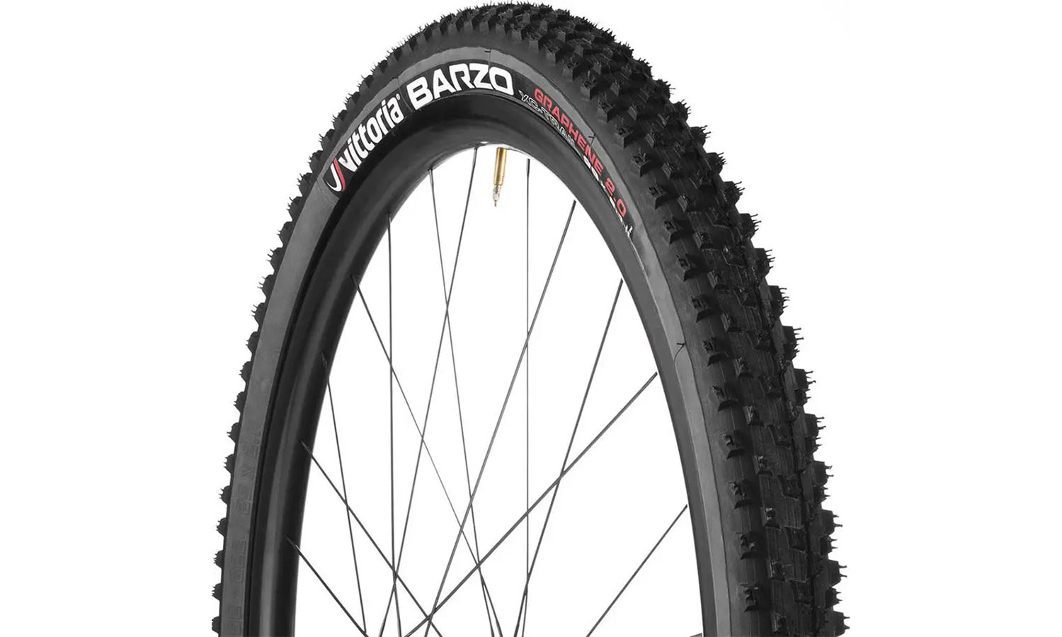 Фотографія Покришка безкамерна VITTORIA Off-Road Barzo 27.5x2.25 XC-Trail TNT Fold Anthracite / Black G2.0 3