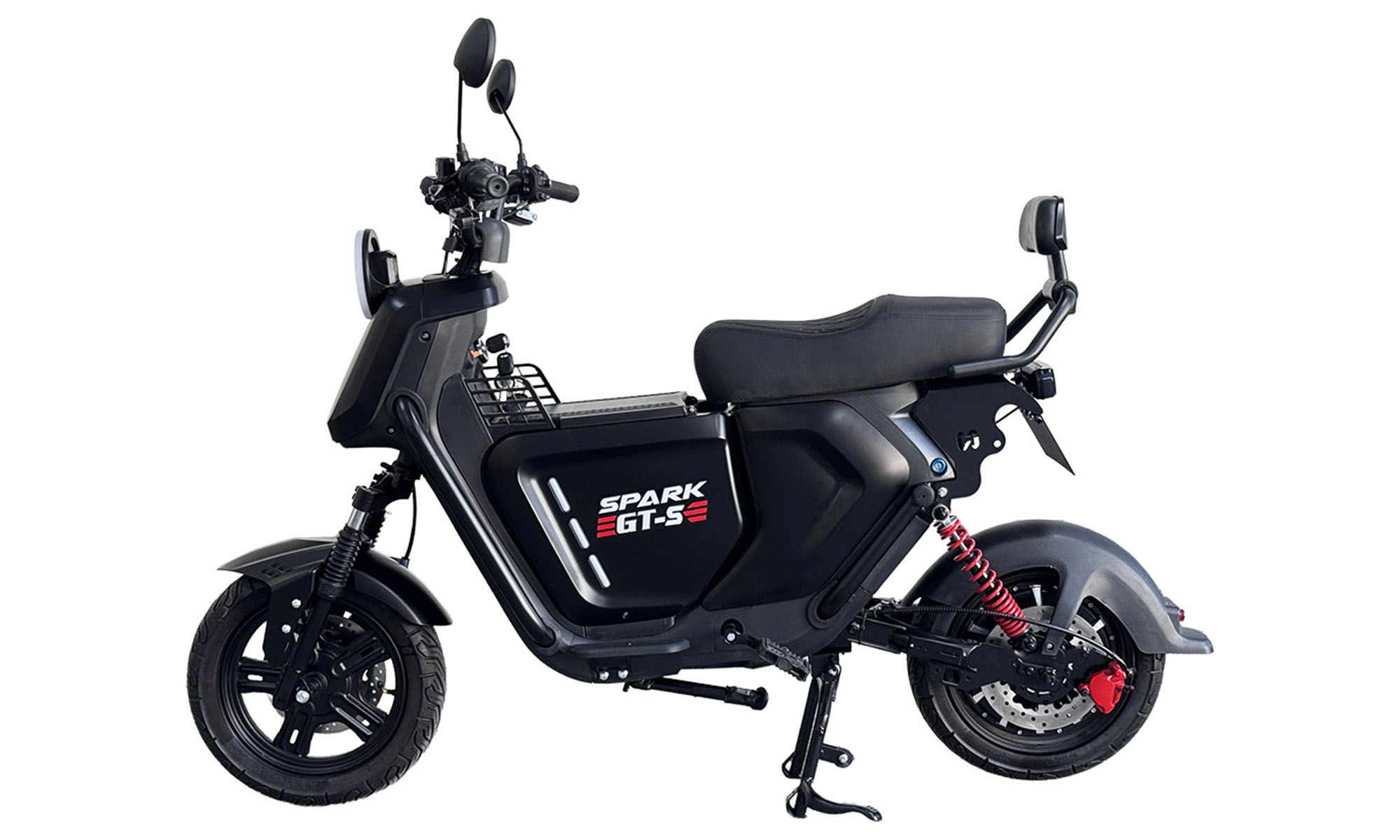 Велосипед с электромотором SPARK GT-S 12", рама 16", 72V/1500W/20Ah, LiFePO4, тёмно-графитовый 4