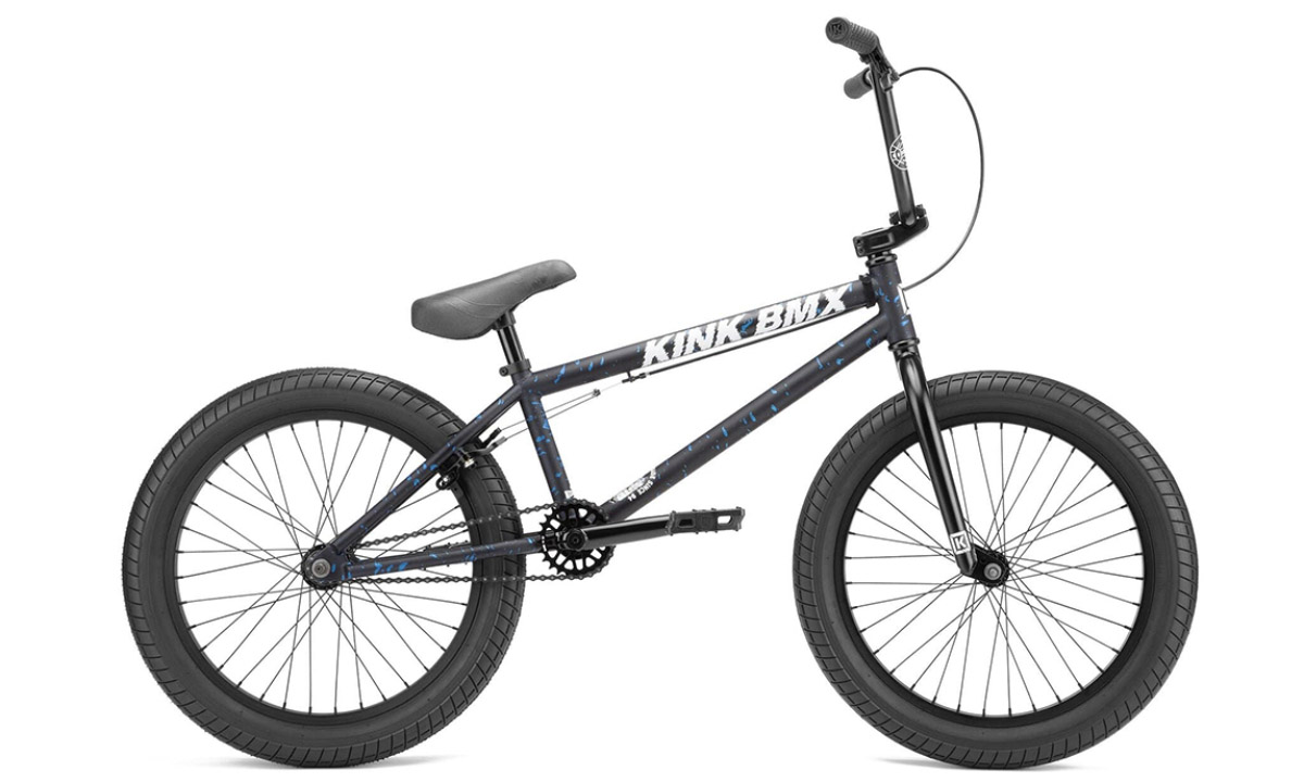 Фотографія Велосипед KINK BMX Curb 2022 матовий чорно-синій