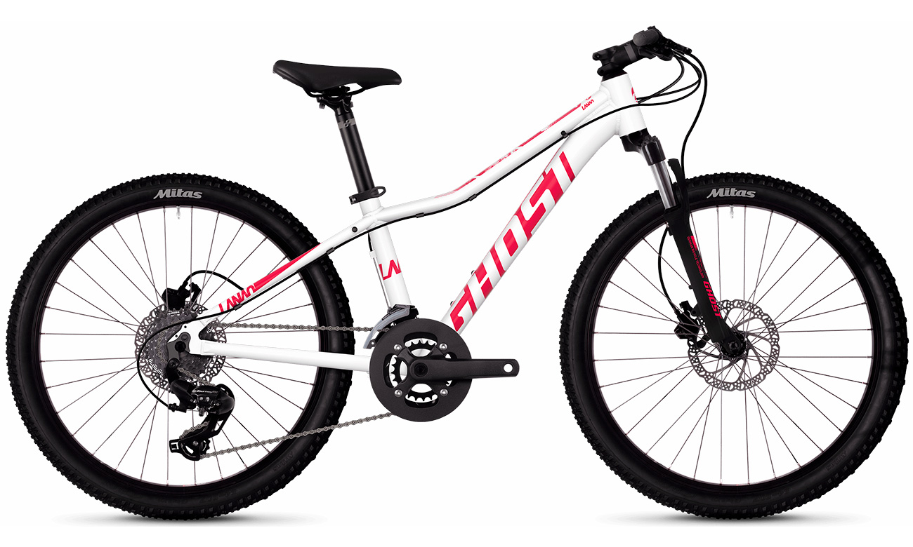 Велосипед Ghost Lanao D4.4 24" (2020) 2020 Бело-розовый 6