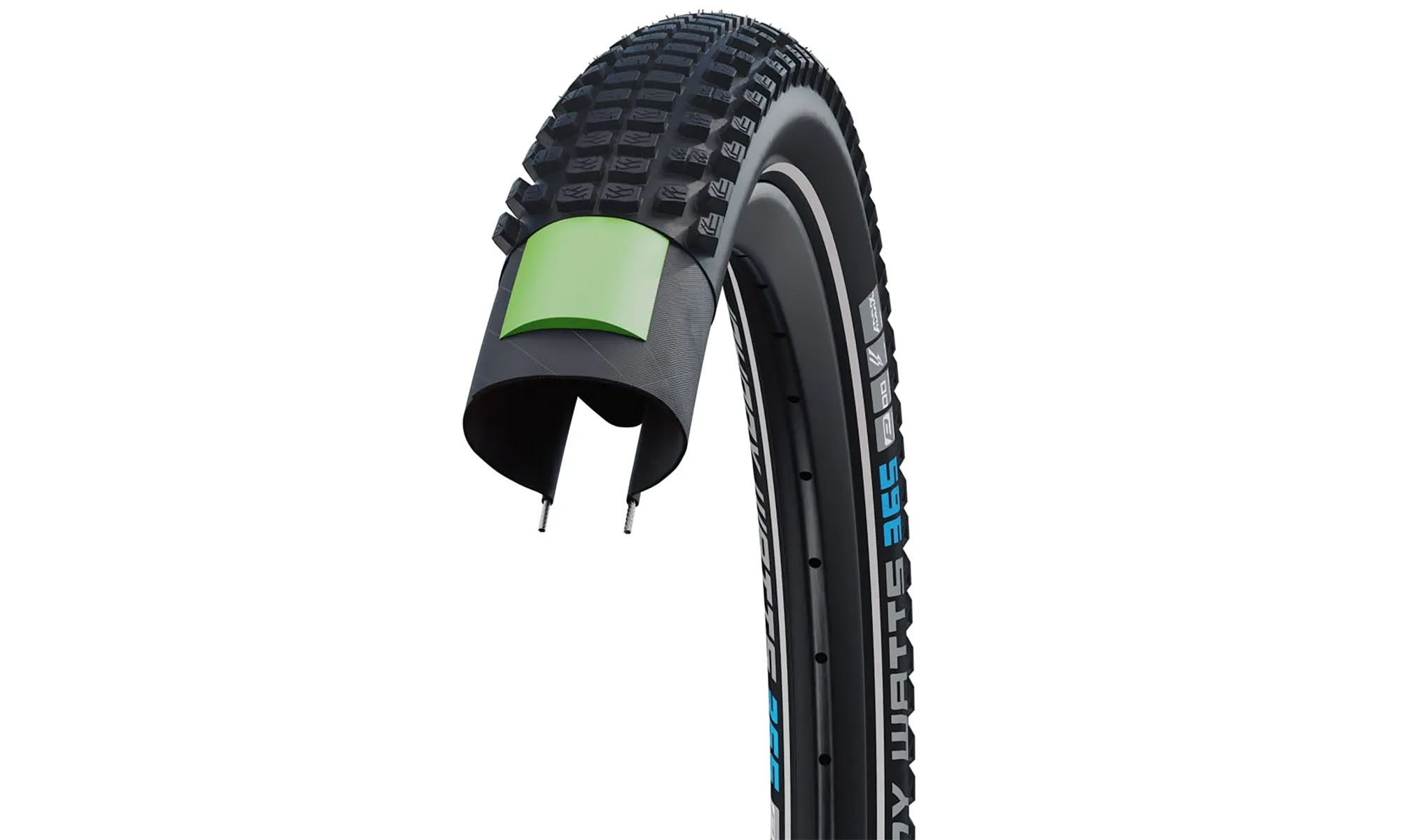 Покрышка SCHWALBE JOHNNY WATTS 365 Perf, 29x2.60 (65-622)  DD, GreenGuard B/B-SK+RT HS618 ADDIX 4Season 67EPI B 3