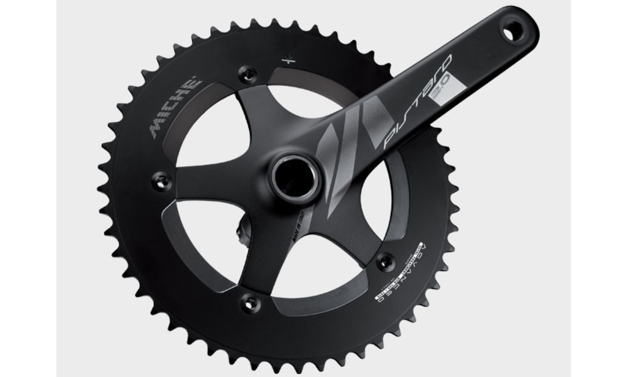 Система Miche Pistard 2.0 Black Crankset, 170mm, 51T 