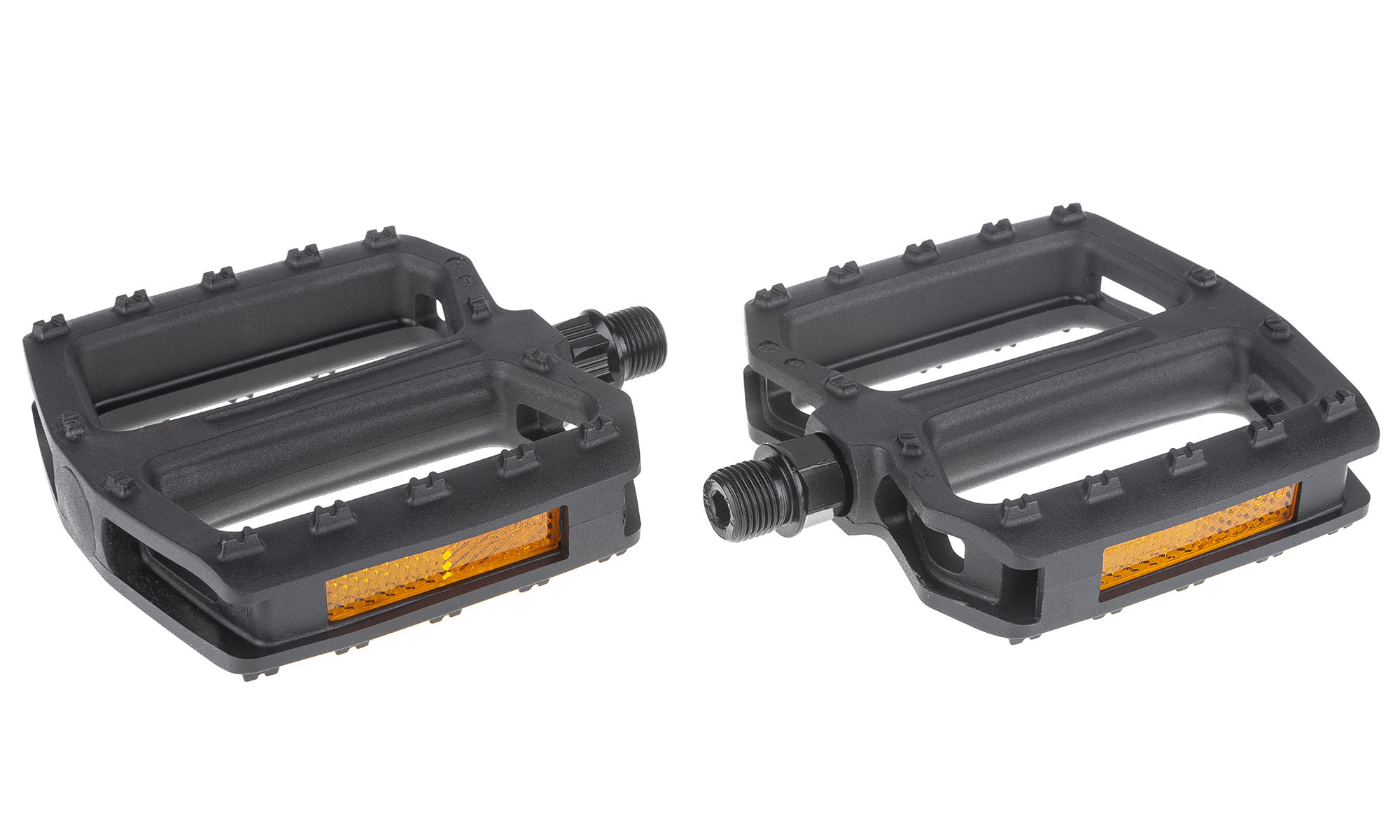 Педали ONRIDE Starter 50, пластик (110 x 102), втулка, черный (polybag) 