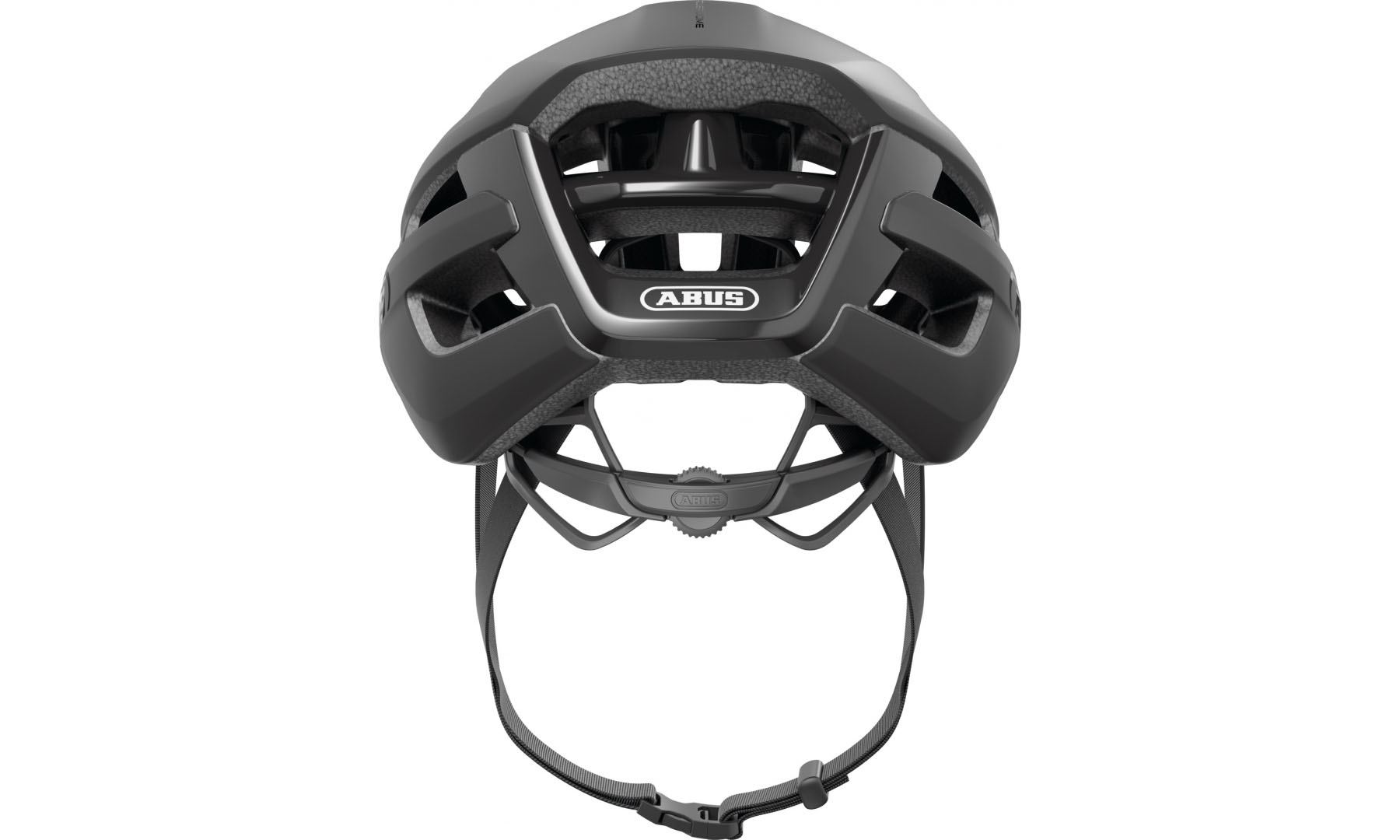 Велошлем спортивный ABUS POWERDOME velvet black, размер S (51-55 см), черный 2 Велошлем спортивный ABUS POWERDOME velvet black, размер S (51-55 см), черный 2