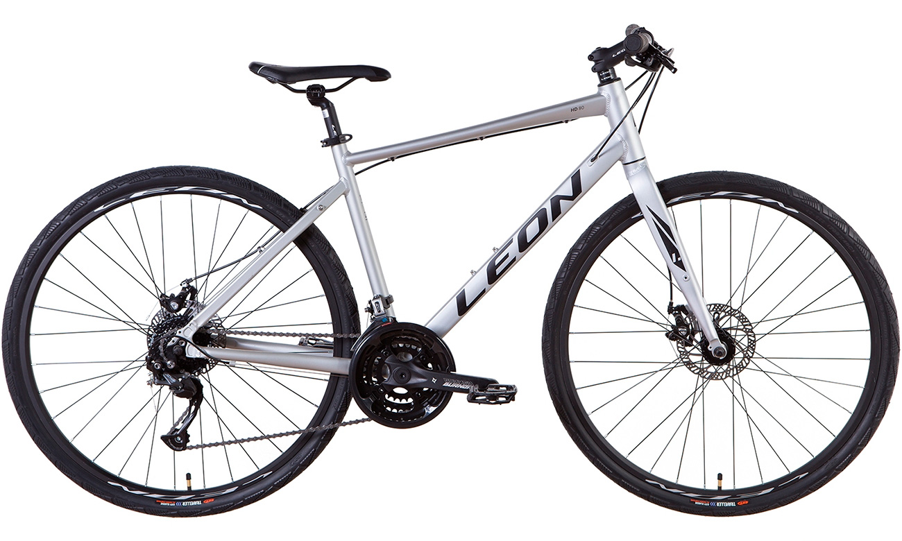 Велосипед Leon HD-80 DD 28" (2021) 2021 Серый 2 Велосипед Leon HD-80 DD 28" (2021) 2021 Серый 2