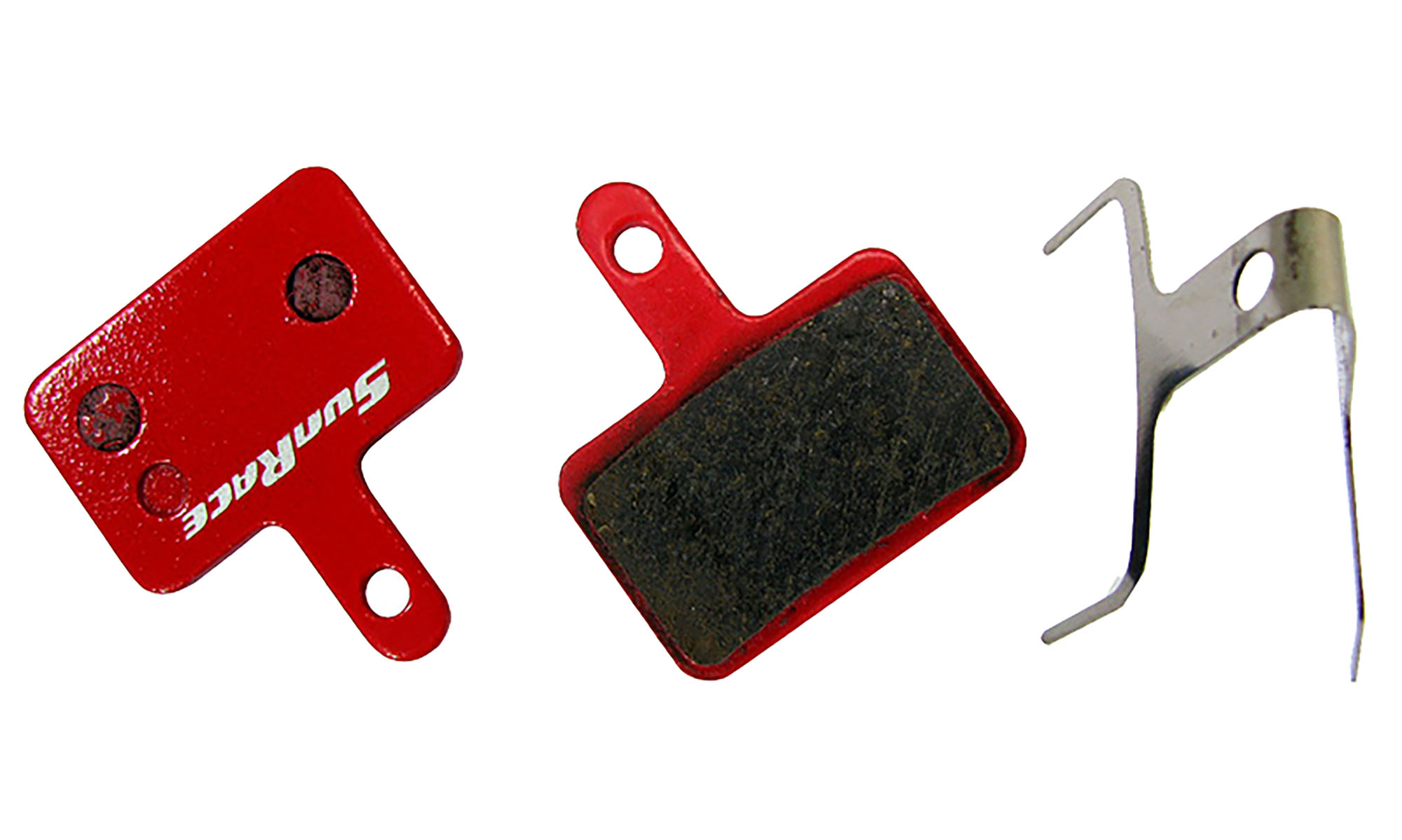 Тормозные колодки дисковые SunRace DPS10, органіка, под Shimano, Tektro 