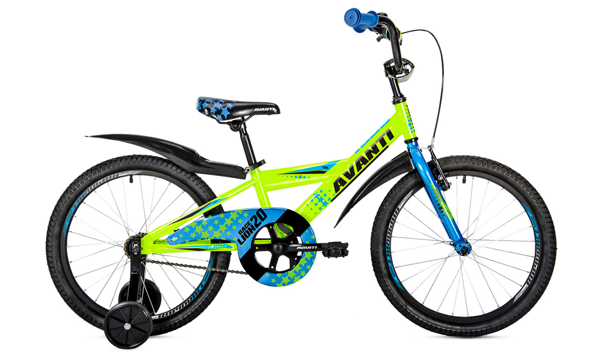 Фотографія Велосипед Avanti LION 18" (2020) 2020 Зелено-синій