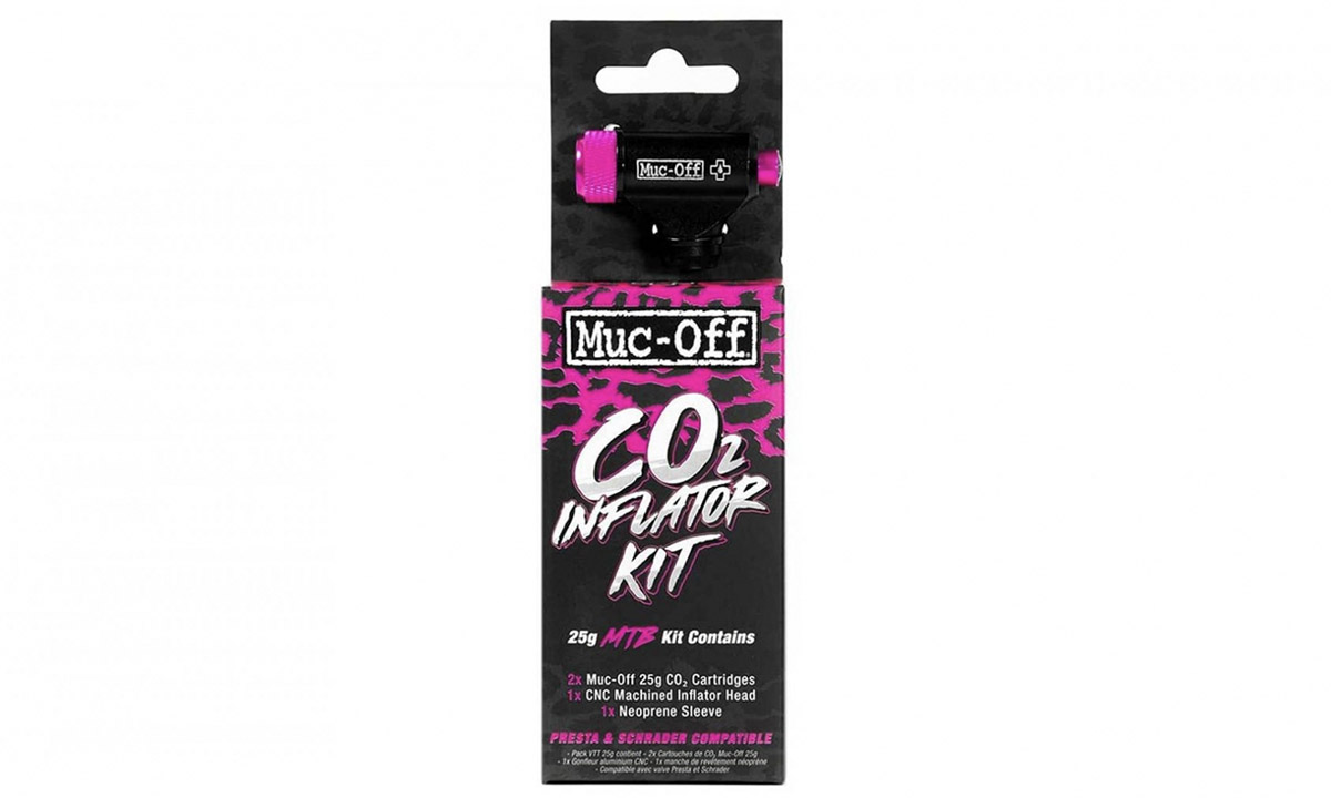 Фотографія Балончики MUC-OFF MTB KIT + 2x25g CO2