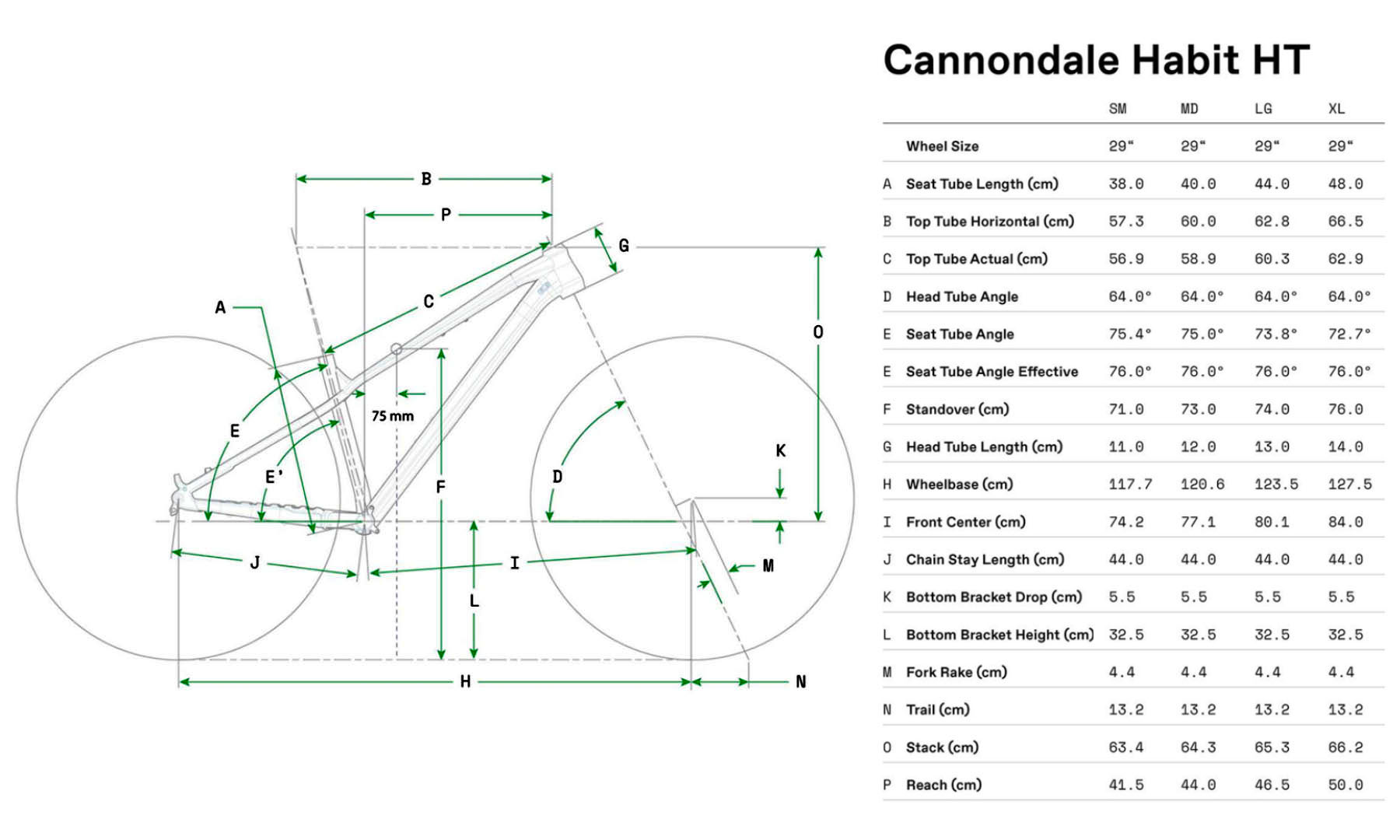Велосипед Cannondale HABIT HT 3 29" рама XL 2024 JDE 8