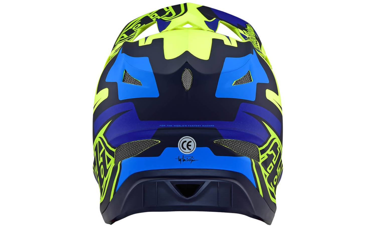 Вело шолом TLD D3 Fiberlite розмір S (54-55 см) Speedcode YELLOW/BLUE 4