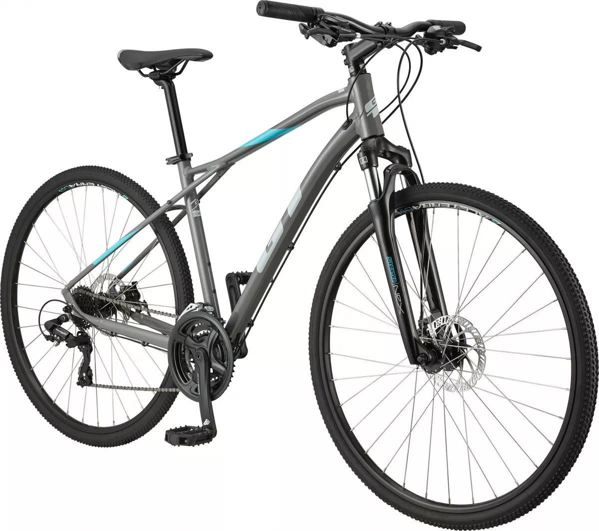 Велосипед GT Transeo Comp 28" рама L (2023) Серый 2