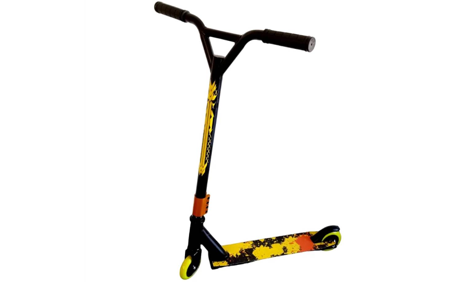 Самокат трюковий Scooter, жовтий 2