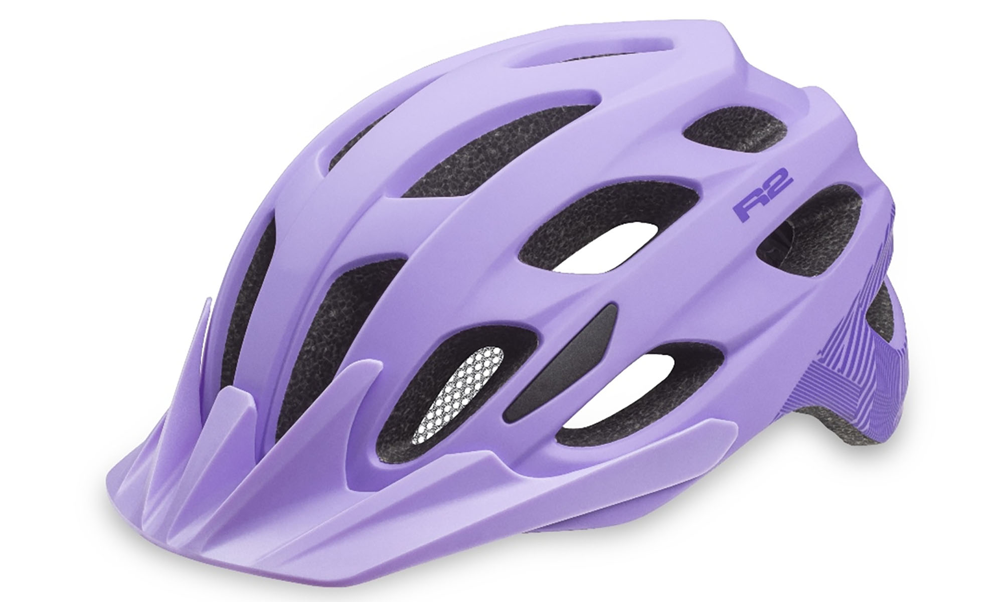 Шлем R2 Cliff цвет лавандовый матовый, размер M 55-58 см 