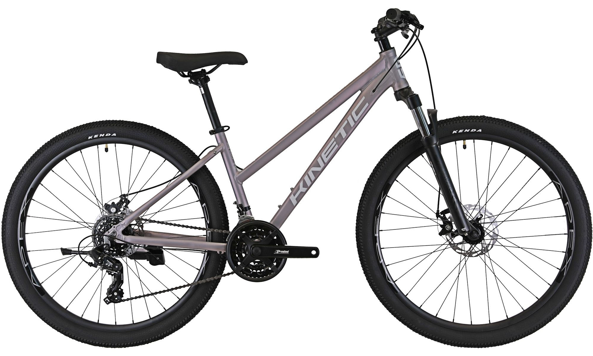 Фотографія Велосипед KINETIC VESTA 27.5", размер S, рама 15", 2025, Серый (мат/перл)