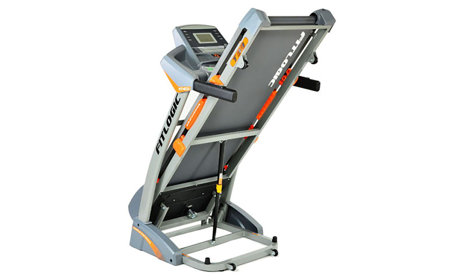 Бігова доріжка FitLogic T33, чорно-синій 3