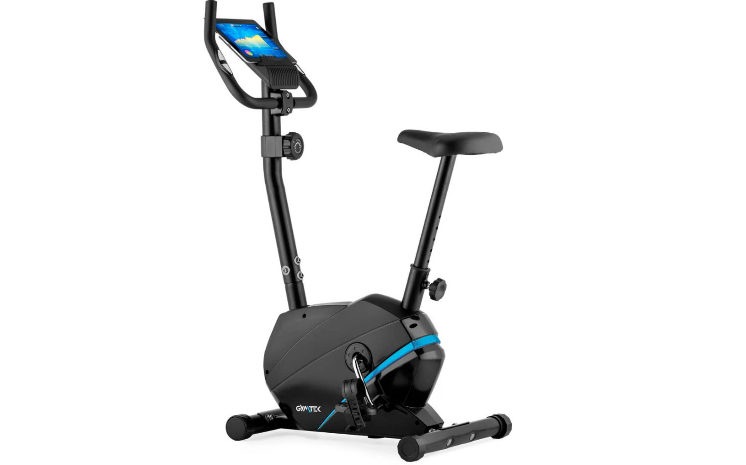 Велотренажер Gymtek XB800 магнітний синій 5