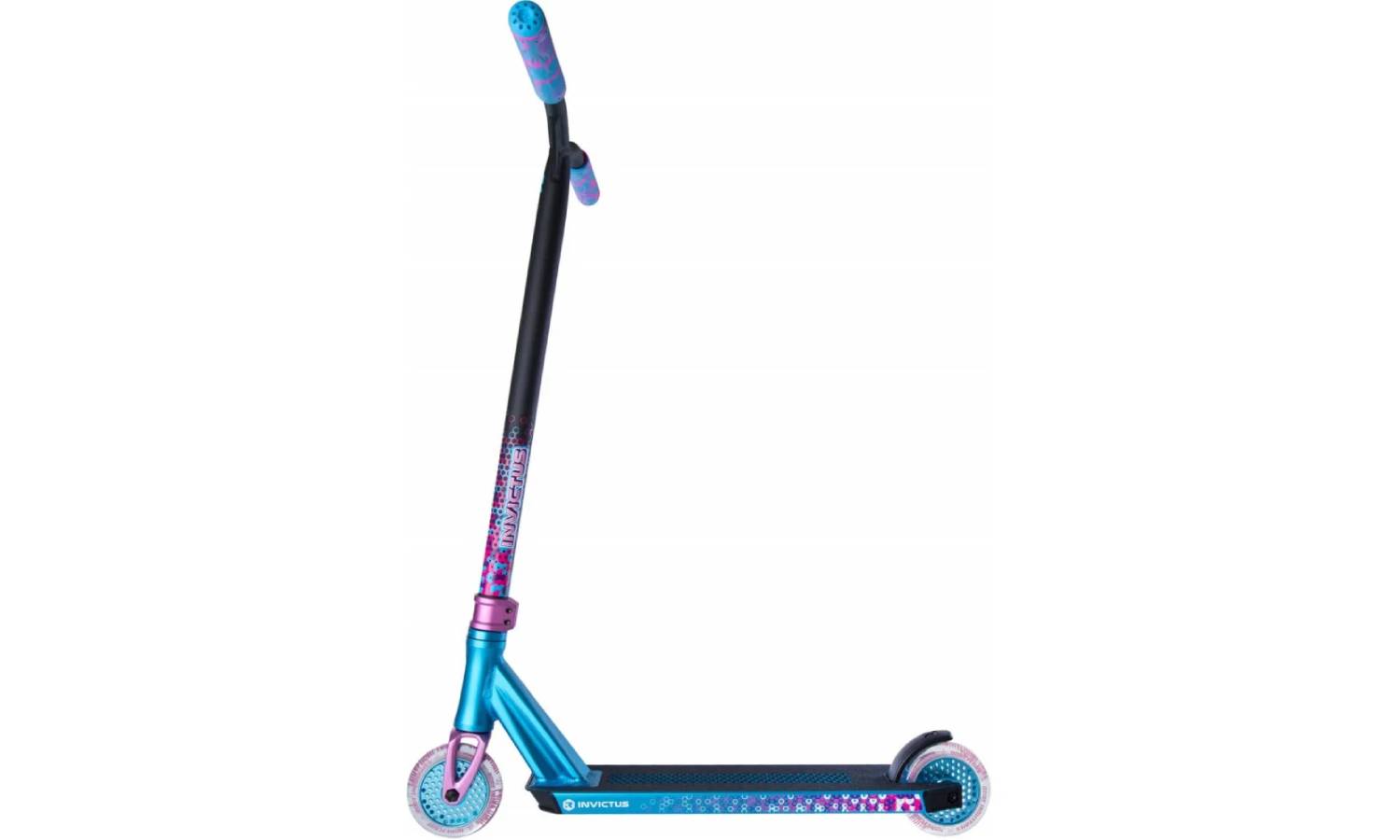 Трюковый самокат Root Industries Invictus 2 - Teal/Purple 3