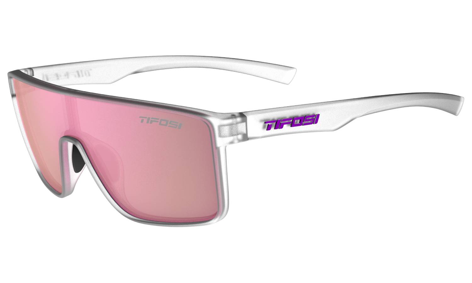 Очки Tifosi Sanctum Satin Clear, линзы Pink Mirror (11%) Очки Tifosi Sanctum Satin Clear, линзы Pink Mirror (11%)