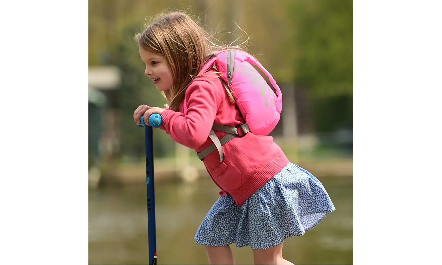 Рюкзак детский Little Life Hi-Vis Action Kids butterfly 6 л 3