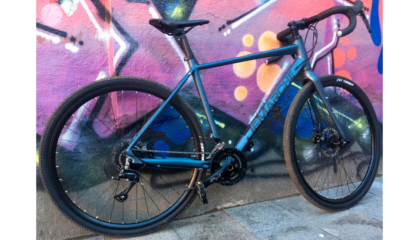 Велосипед DeMARCHE Gravel Point SORA 28" розмір S 2022 Сірий 7