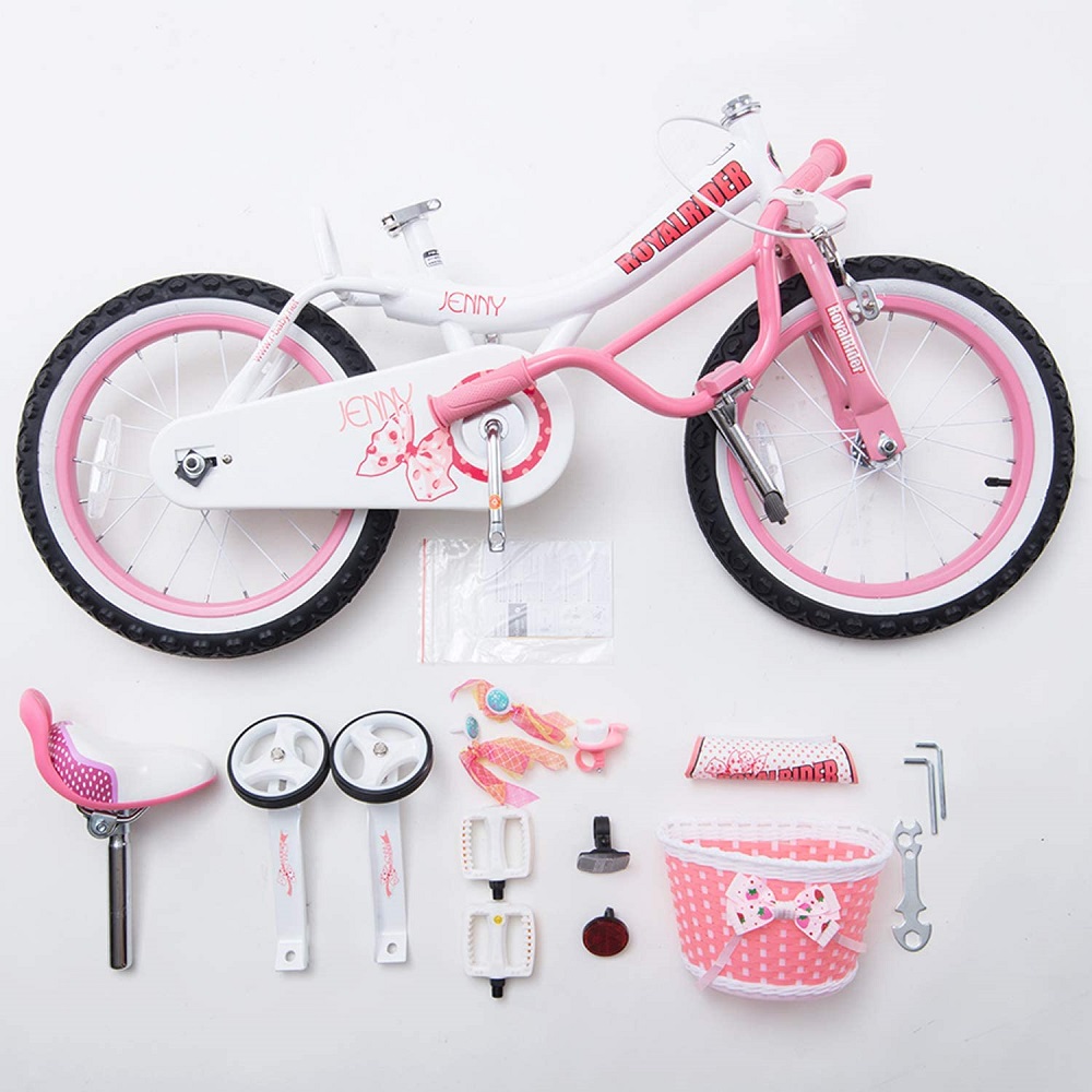 Велосипед RoyalBaby JENNY GIRLS 18" (2022), Розовый 10