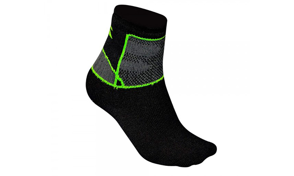 Фотографія Шкарпетки Tempish SKATE YOUNG чорно-зелений, розмір 35-36 EU