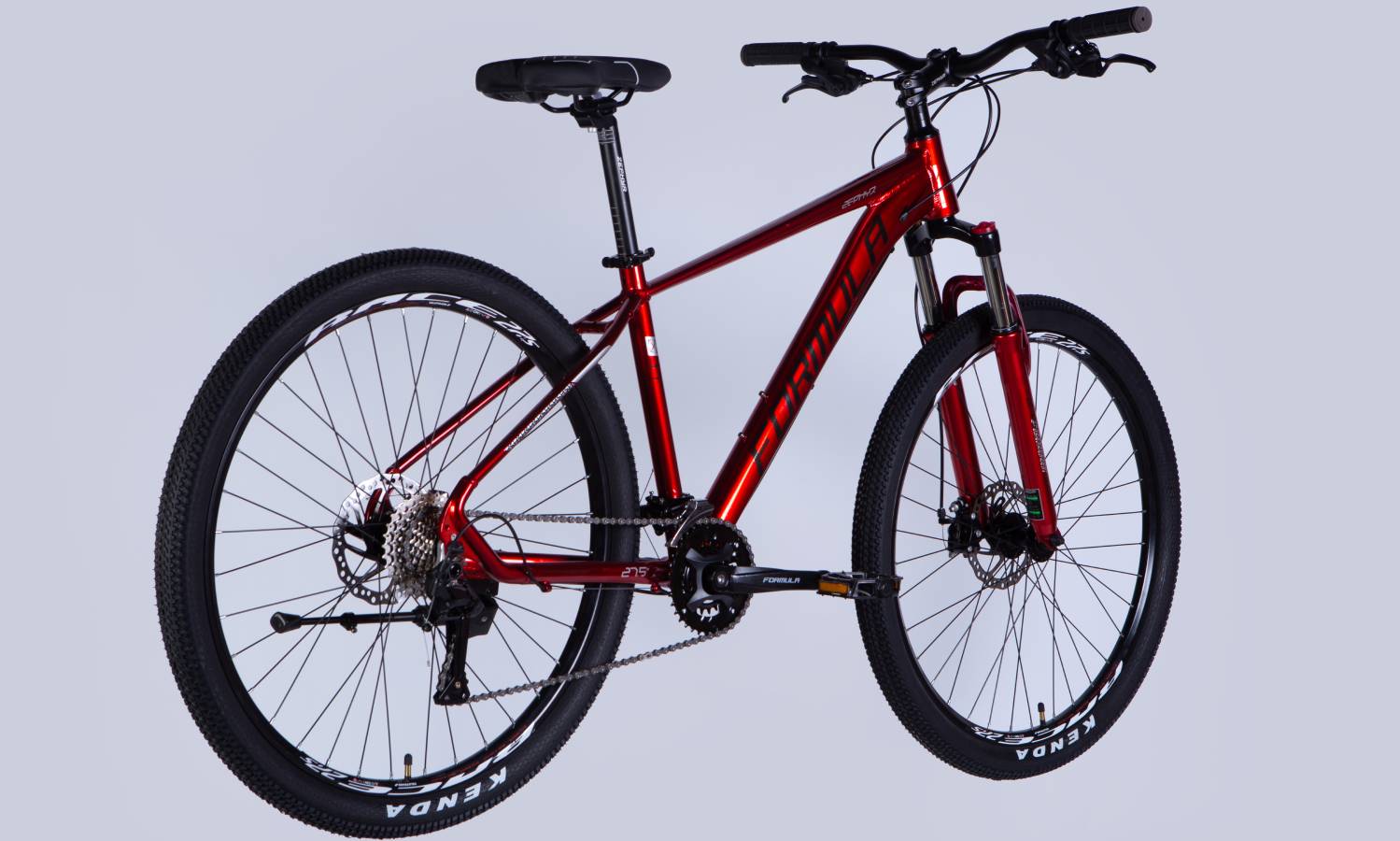 Фотографія Велосипед Formula ZEPHYR 3.0 DD 27,5" розмір М рама 17" 2025 червоний 6