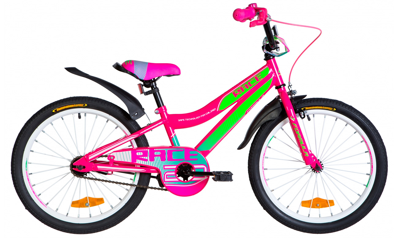 Фотографія Велосипед Formula RACE 20" (2020) 2020 Рожево-зелений