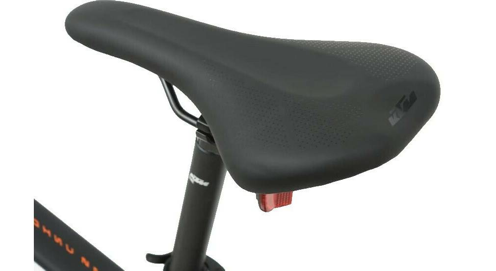 Велосипед KTM CHICAGO 272 27.5", размер M рама 43см (2022) Черно-оранжевый 10