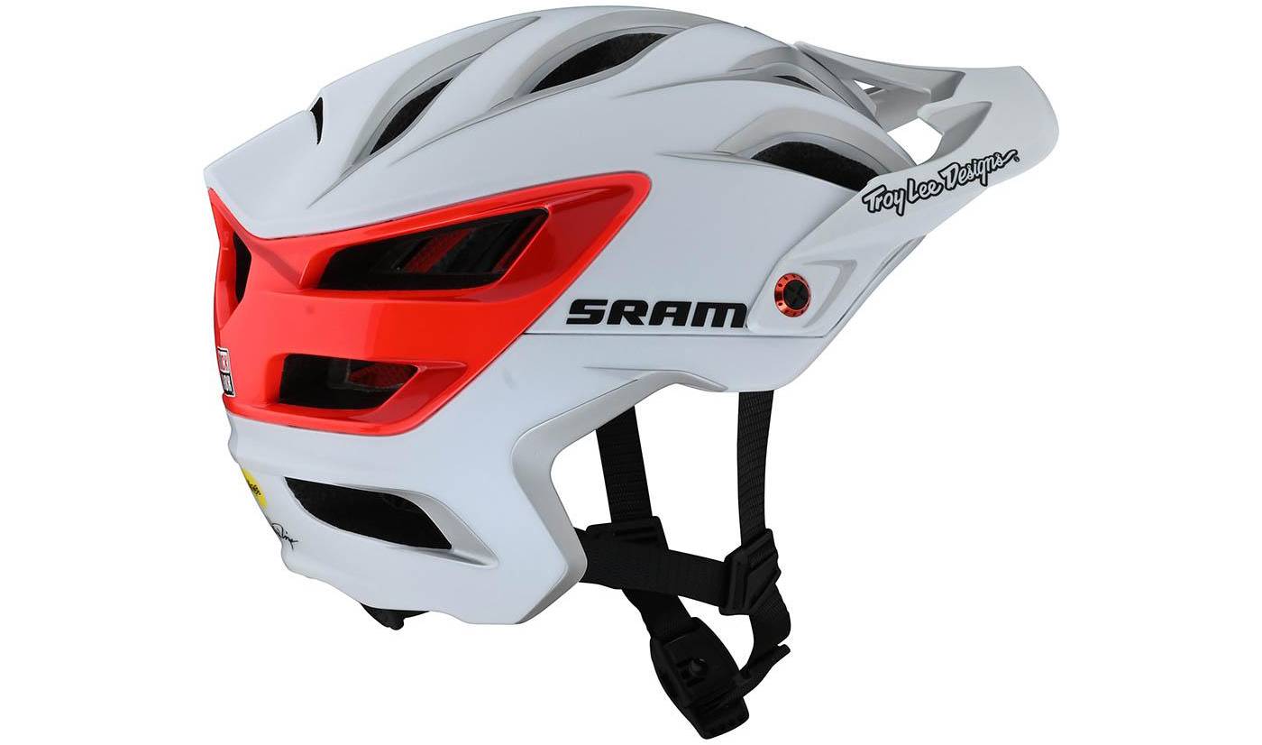 Вело шлем TLD A3 MIPS размер XS/S (53-56 см) SRAM WHITE / RED 2 Вело шлем TLD A3 MIPS размер XS/S (53-56 см) SRAM WHITE / RED 2