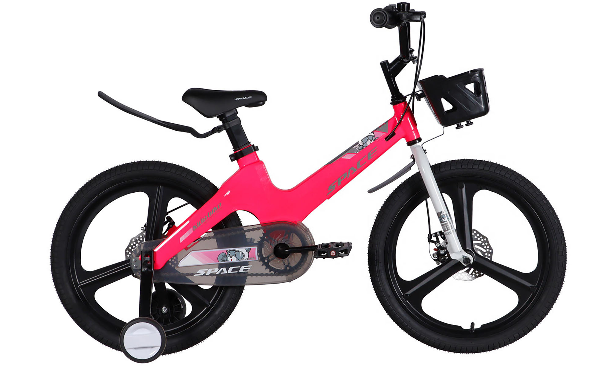 Велосипед SPACE KID MOON DD 20", размер XXS, рама-11,4", год 2026, розовый 