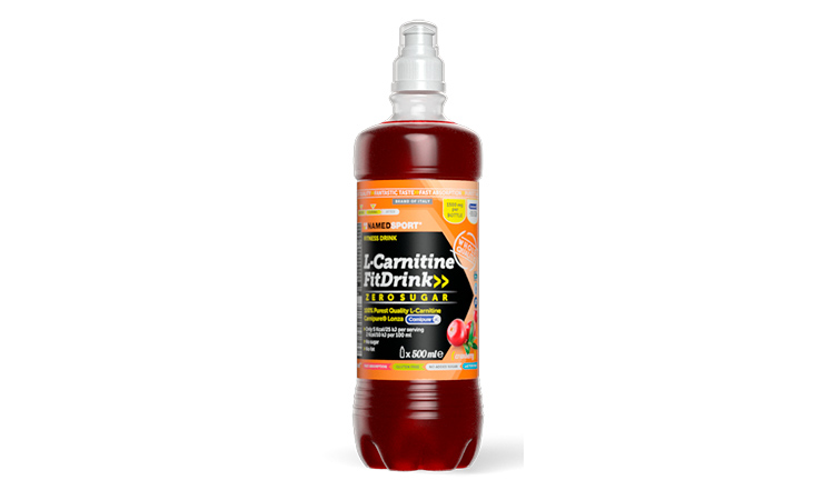 Фотография Жиросжигатель Namedsport L-CARNITINE FIT DRINK 1500 мг 500 мл Клюква