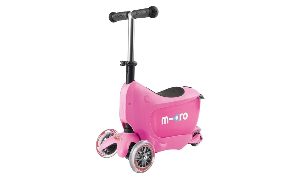 Самокат дитячий Mini Micro 2go Deluxe Рожевий 3 Самокат дитячий Mini Micro 2go Deluxe Рожевий 3