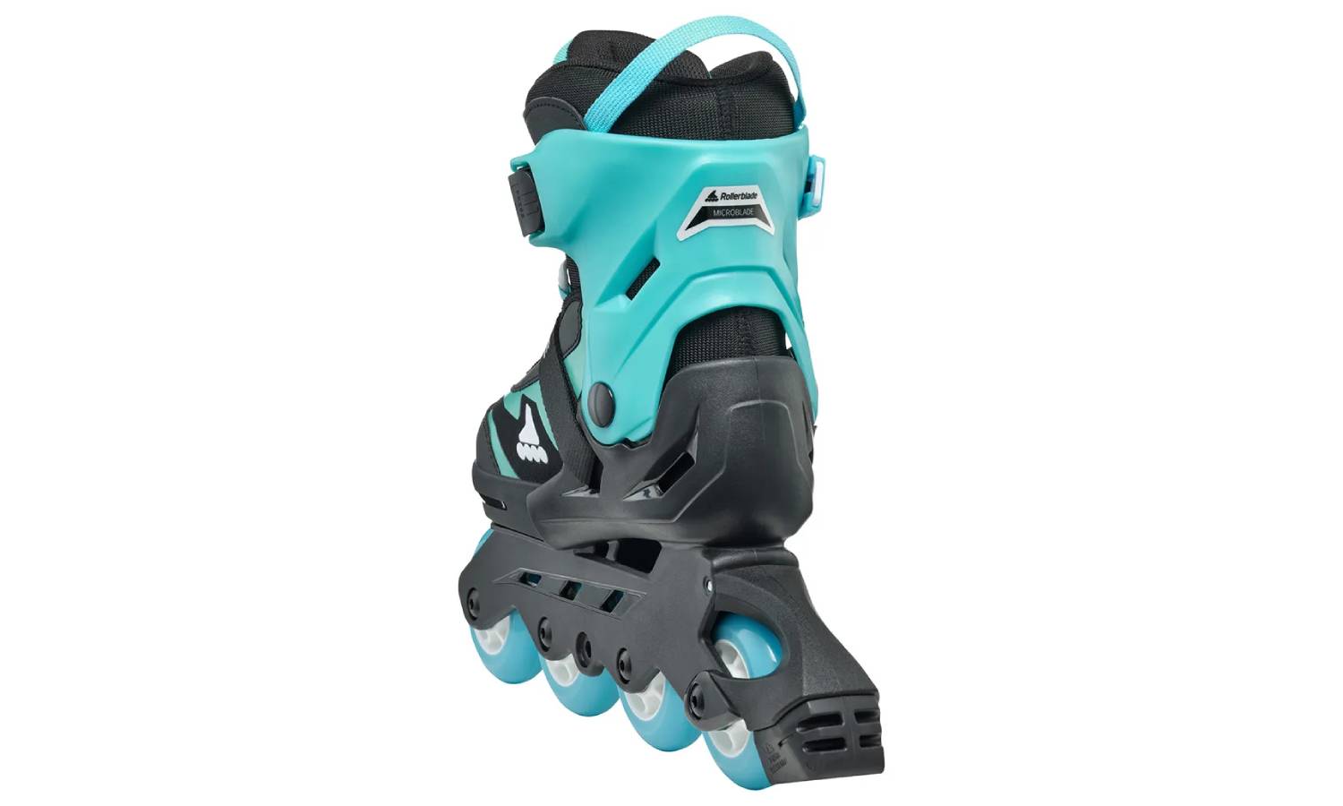 Ролики Rollerblade Microblade Black Light Blue 36.5-40 2 Ролики Rollerblade Microblade Black Light Blue 36.5-40 2