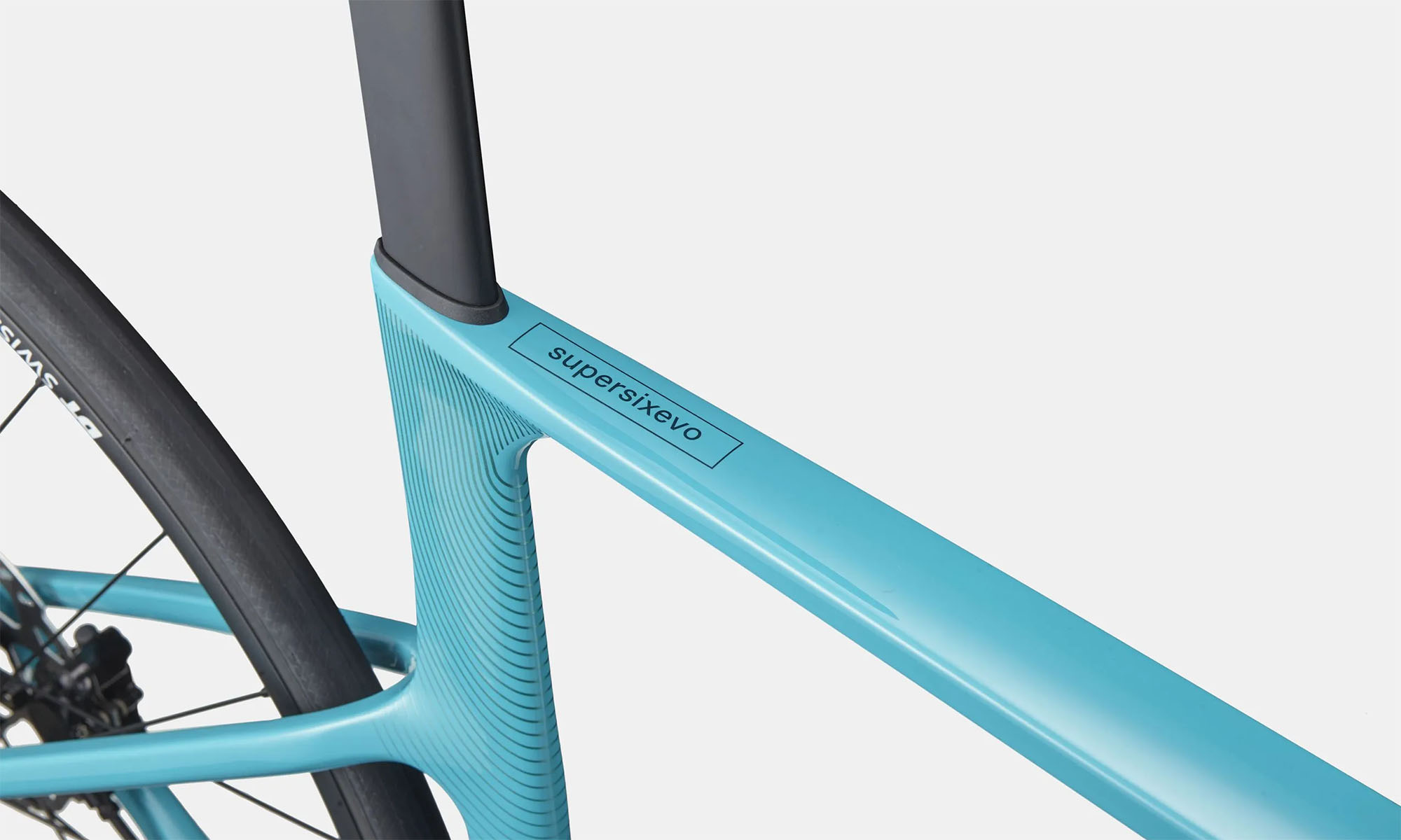 Фотография Велосипед Cannondale SuperSix EVO Carbon 3, 28", размер XS, рама 48см, 2025, IBL (сине-желтый) 3