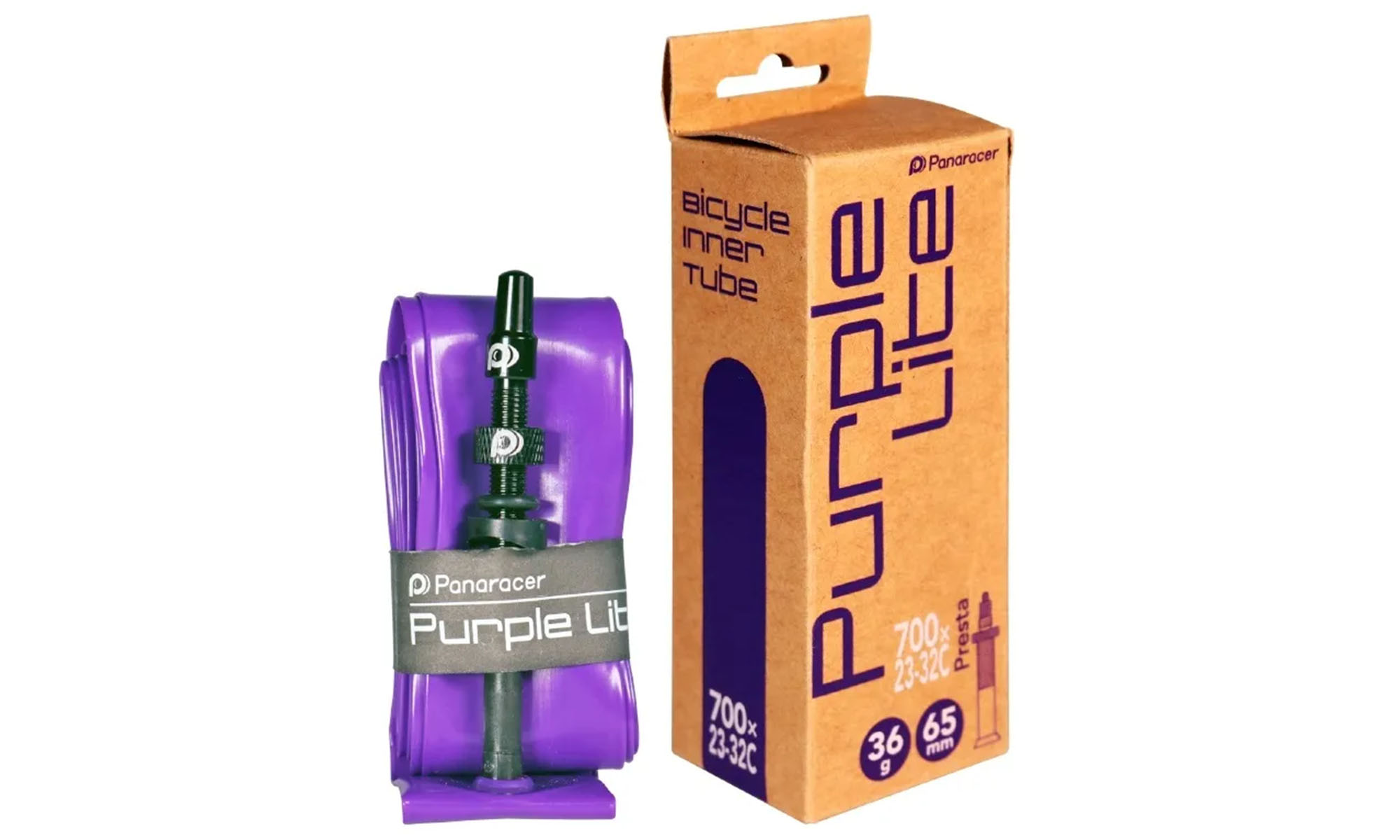 Камера Panaracer TPU Purple Lite, 700x23/32C, FV/RV 65 mm