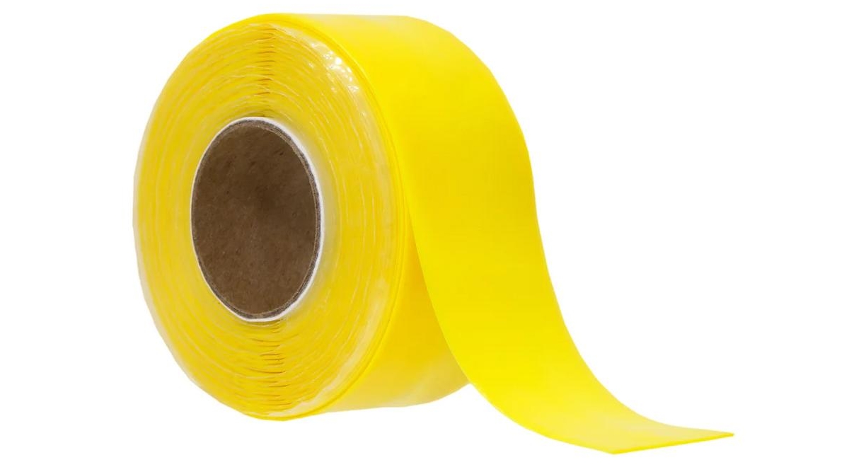 Фотография Силиконовая лента ESI Silicon Tape 10' (3,05м) Roll Yellow, желтая