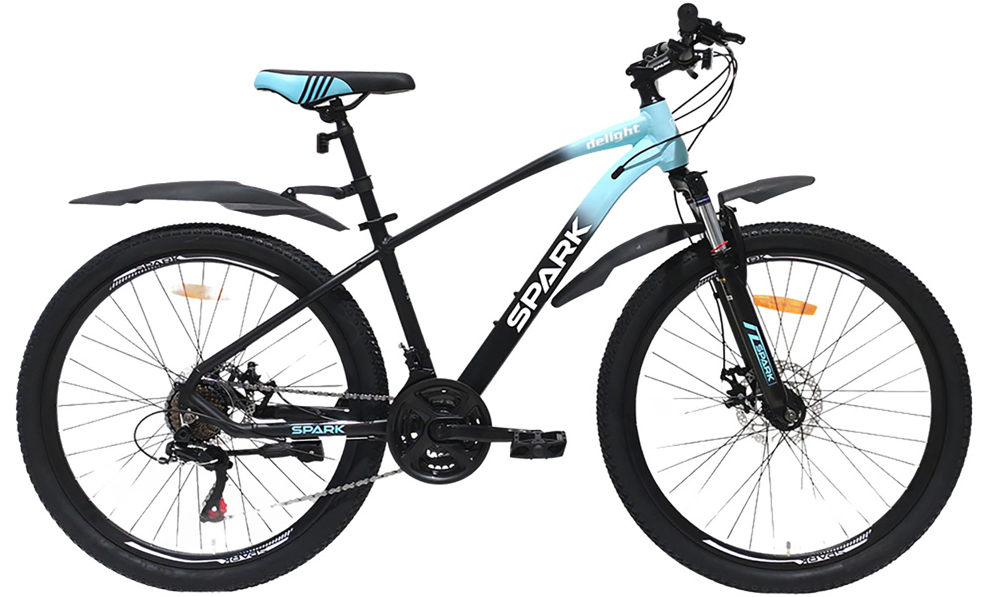 Велосипед SPARK DELIGHT 26", розмір S, рама 15", 2025, синьо-чорний 