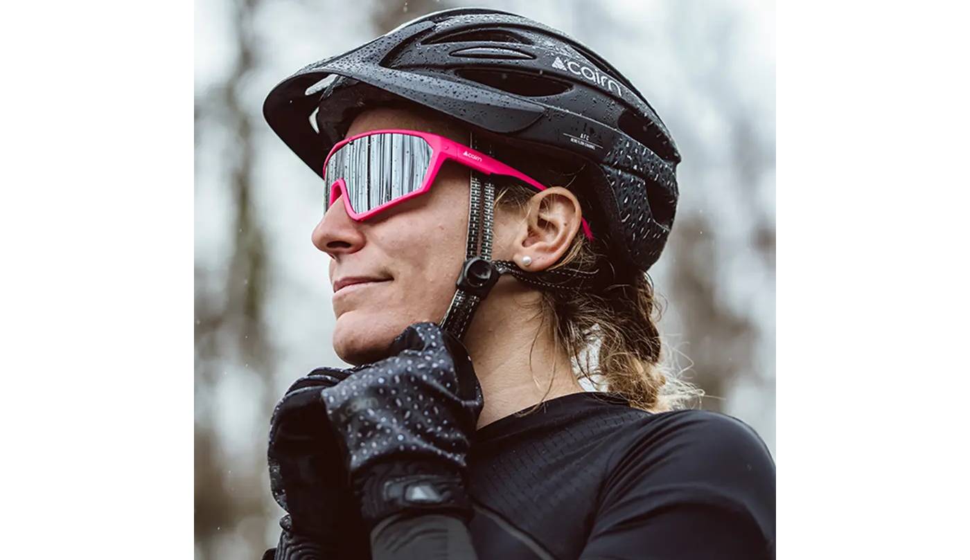 Очки Cairn Rocket Polarized mat neon pink-black 3 Очки Cairn Rocket Polarized mat neon pink-black 3